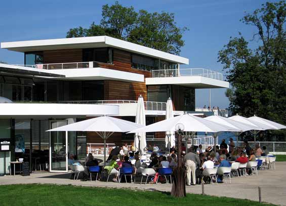 Außenbereich des Buchheim Museums