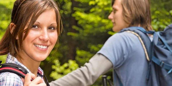Junge Urlauber am Starnberger See